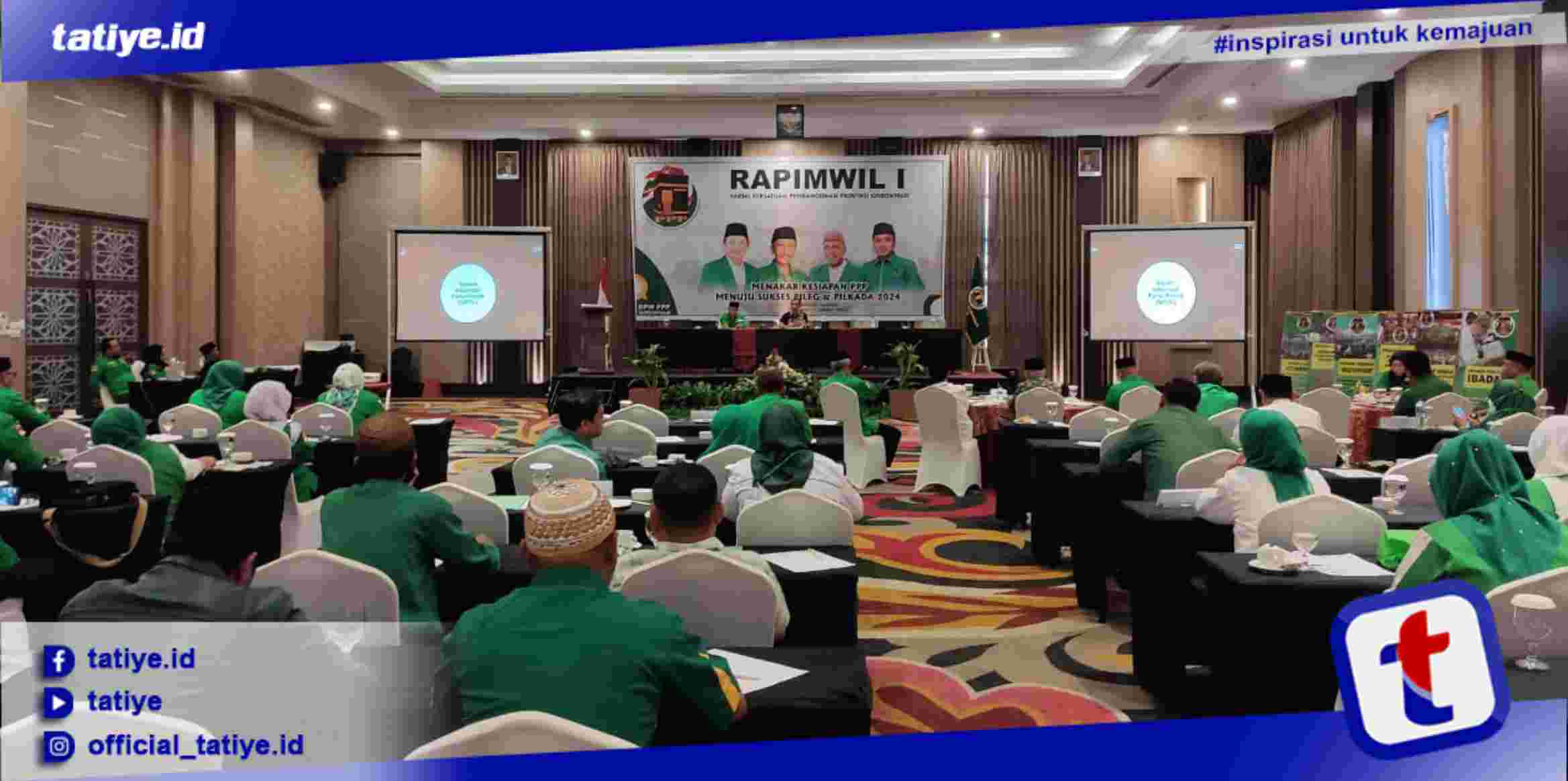 PPP Gorontalo Gelar Rapimwil, Menakar Kesiapan Menuju Sukses Pileg Dan ...