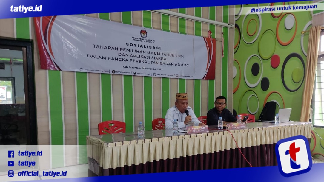 Kpu Kabgor Gelar Sosialisasi Tahapan Pemilu Dan Perekrutan Badan Ad Hoc