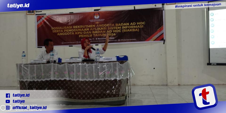 Kpu Provinsi Gorontalo Gelar Sosialisasi Perekrutan Badan Ad Hoc Dan Penggunaan Aplikasi Siakba 9932