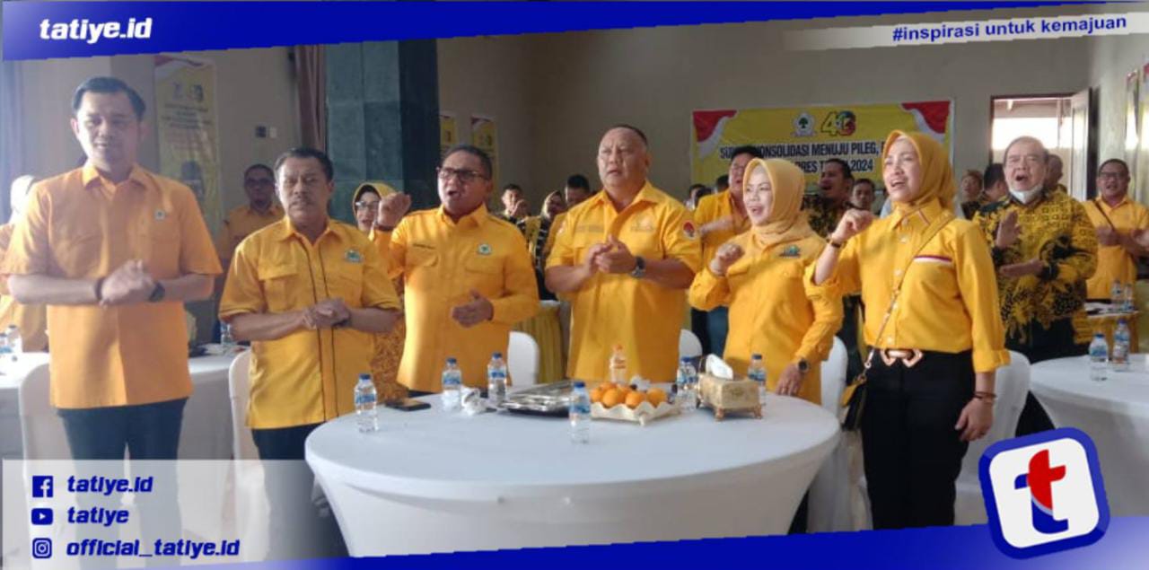 Marten Taha Targetkan Golkar Raih 10 Kursi DPRD Kota Di Pemilu 2024